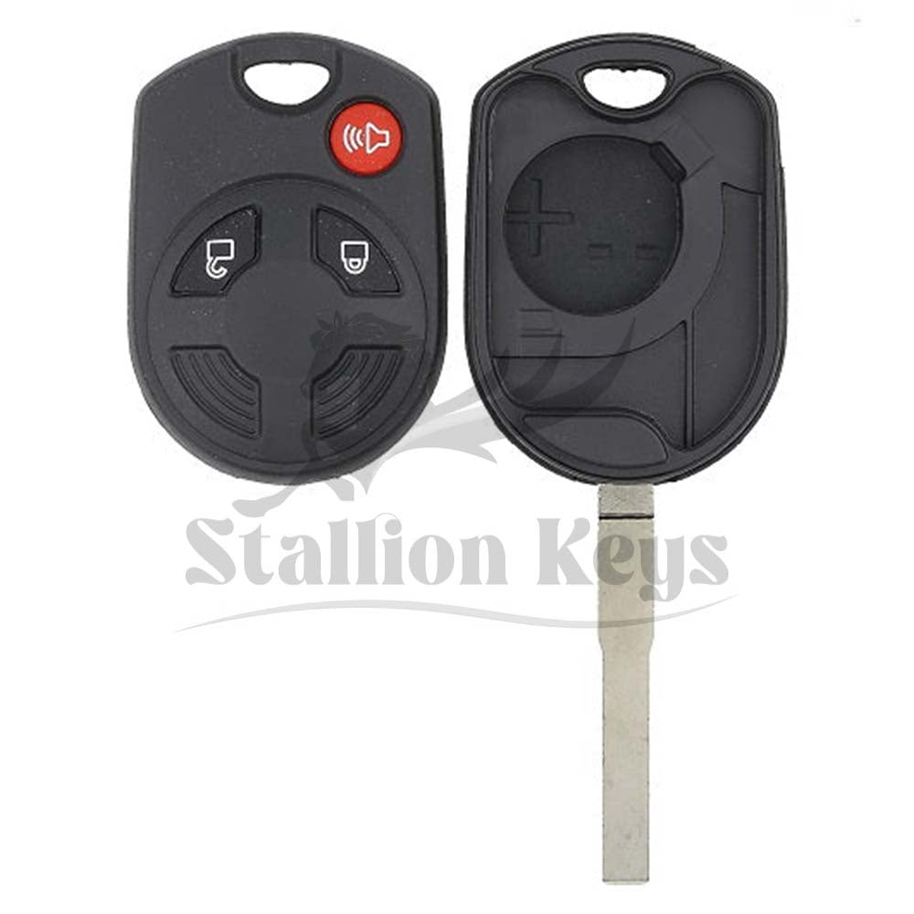 2011-2020 Ford 3 Button Old Style Remote Head Key Shell - High Security HU101 Keyway / AFTERMARKET 2011-2020 Ford 3 Button Old Style Remote Head Key Shell - High Security HU101 Keyway / AFTERMARKET